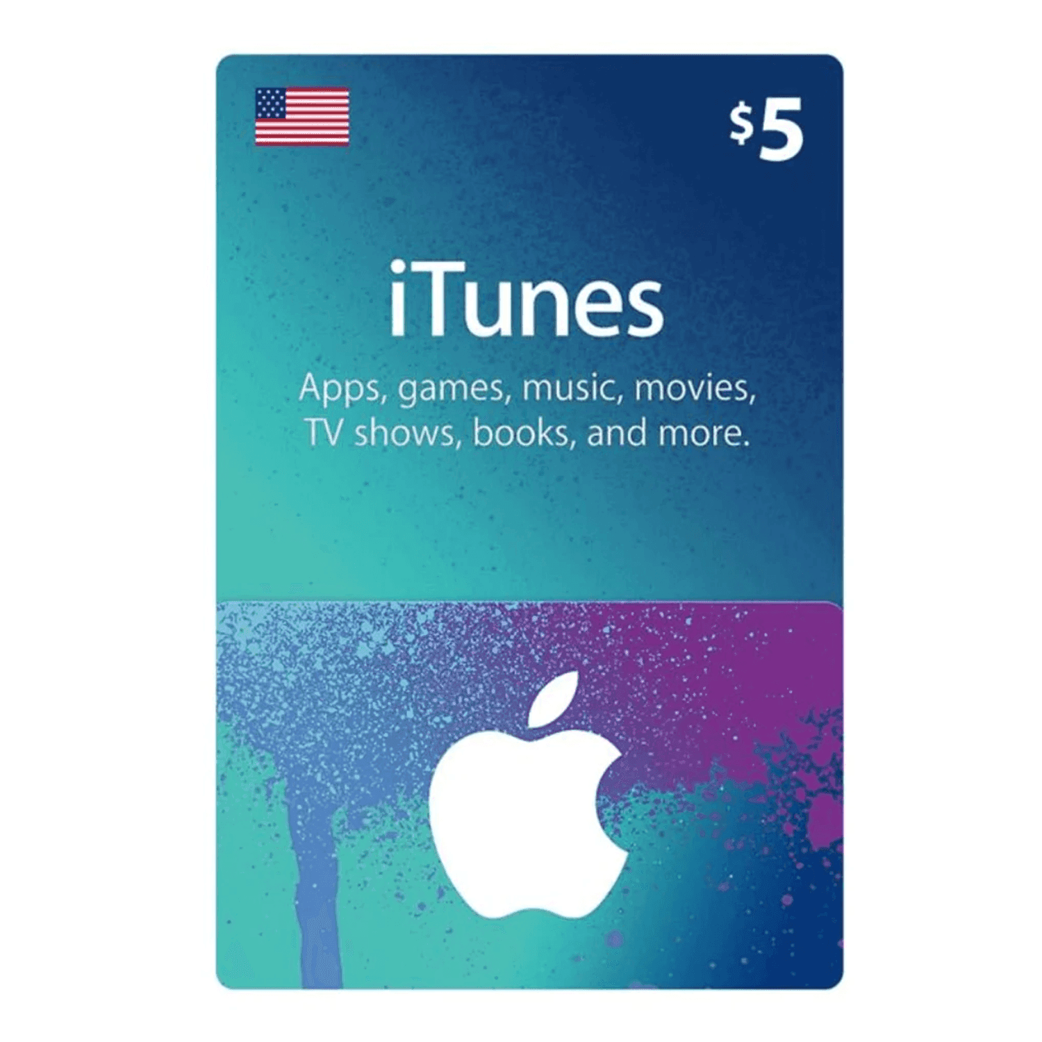 iTunes USA $5 - بطاقة شحن iTunes USA $5 - بطاقة شحن
