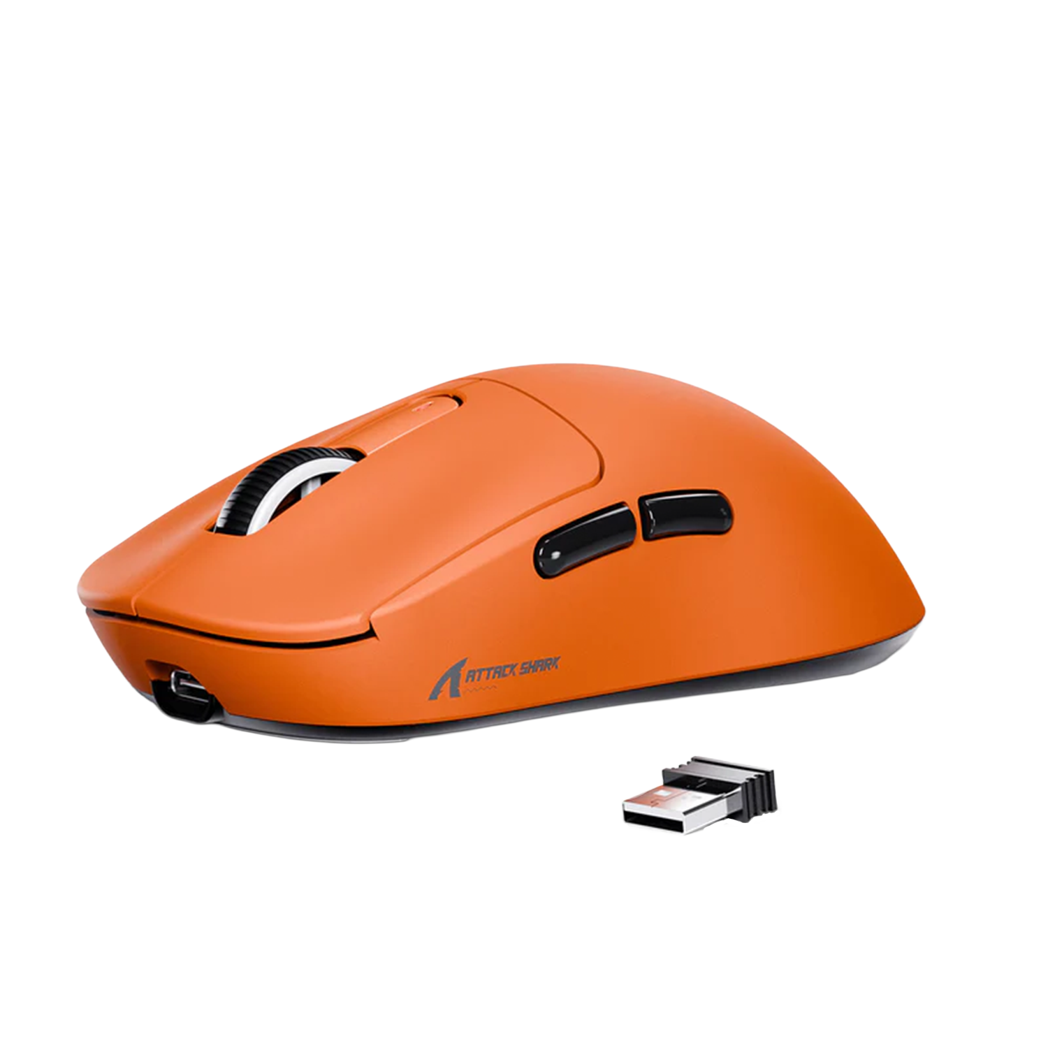 ATTACK SHARK X3 Wireless Gaming Mouse PAW3395 Superlight 26K DPI Orange - ماوس قيمنق برتقالي