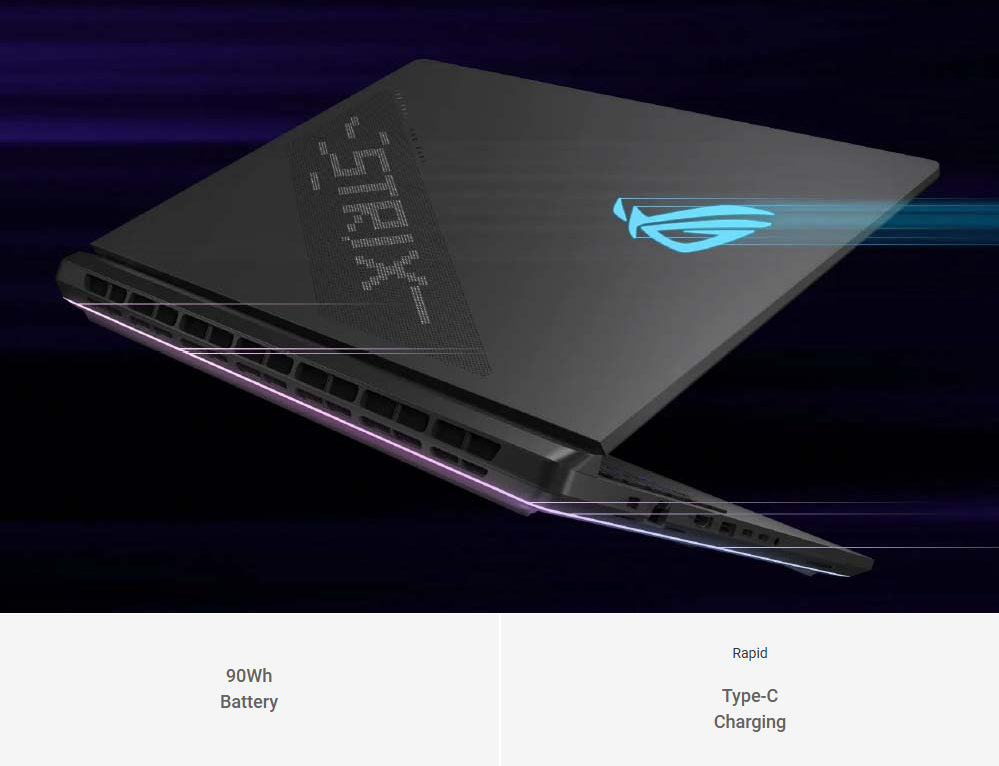 ROG Strix SCAR 18 G835LX Gaming Laptop RTX 5090, Intel Core Ultra 9, 18“ 240Hz - حاسوب محمول اسطوري