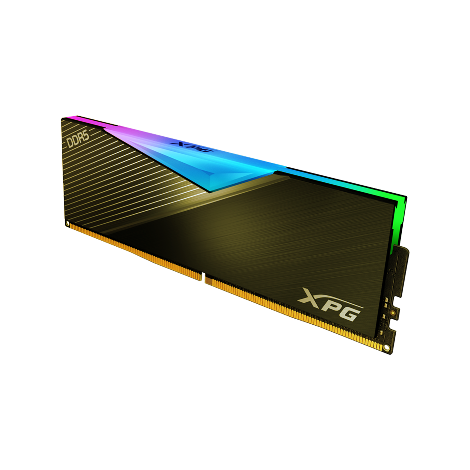 ADATA XPG Lancer RGB 32GB (16GBx2), DDR5, Speed Up to 6000Mhz CL30 Limited Edition Gold - الذاكرة العشوائية