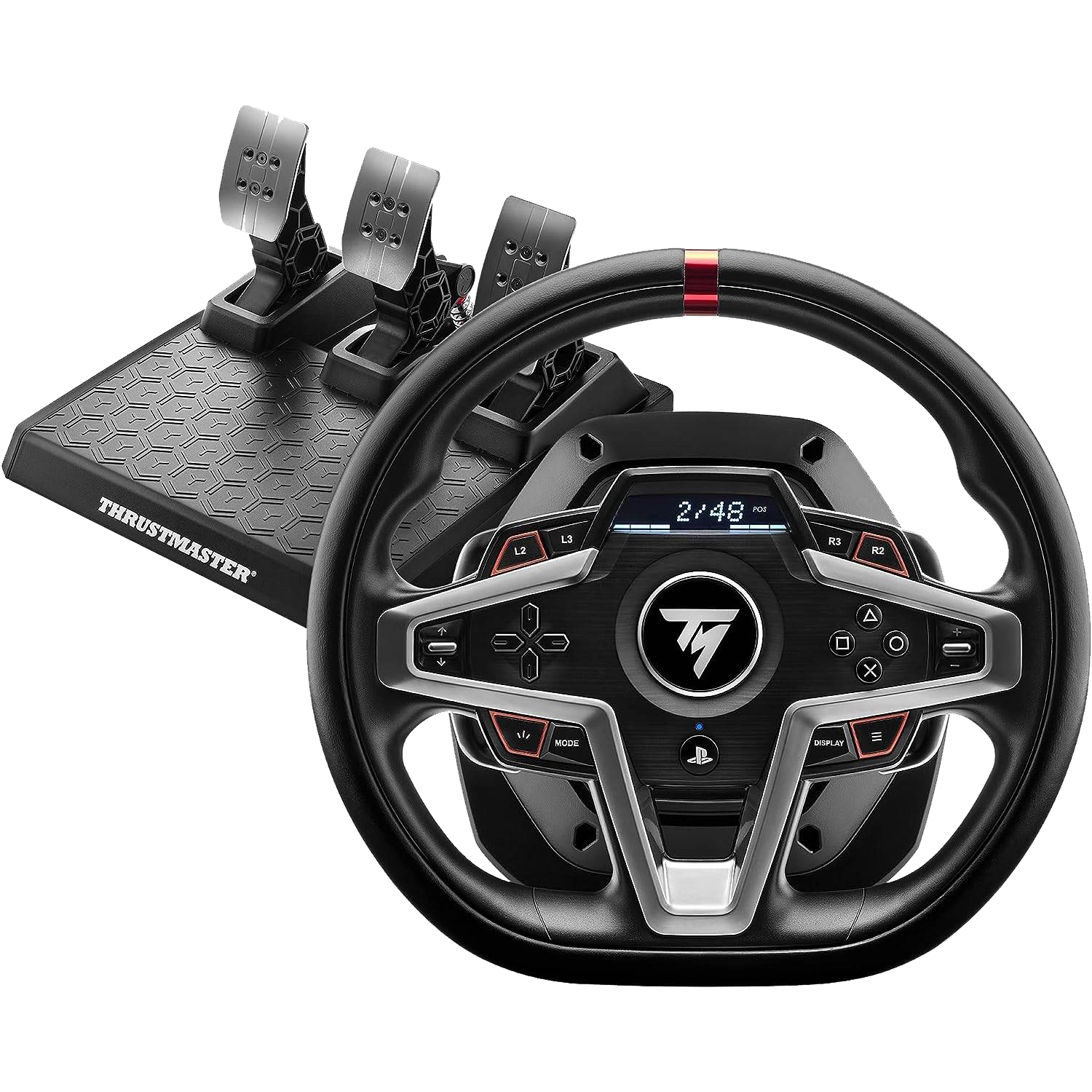 Thrustmaster T248 PS Steering Wheel Dynamic Force Feedback Compatible with PS5, PS4, PC - عجلة قيادة