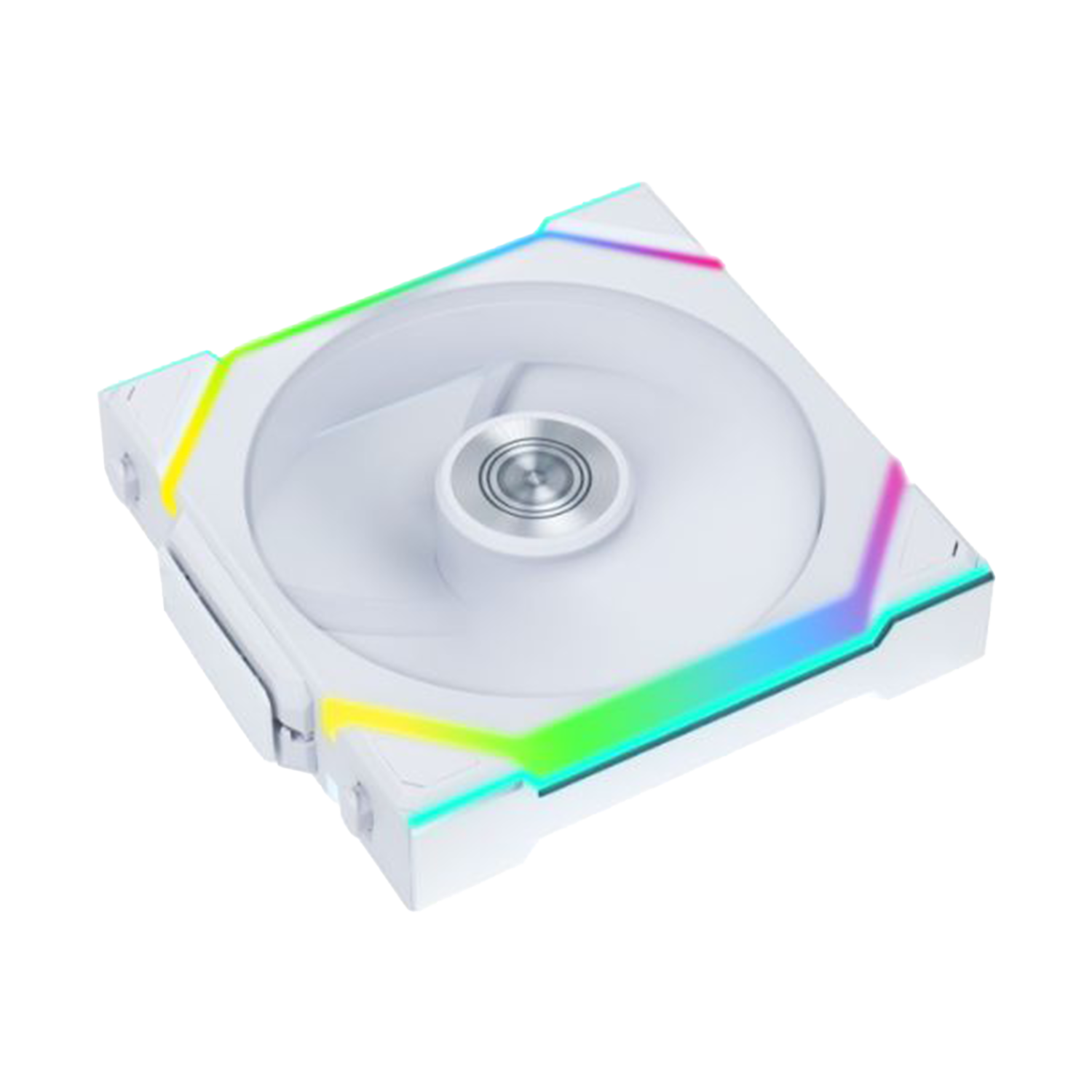 Lian Li UNI Fan SL Wireless Reverse 120mm ARGB Fan Single Pack White - مروحة بيضاء