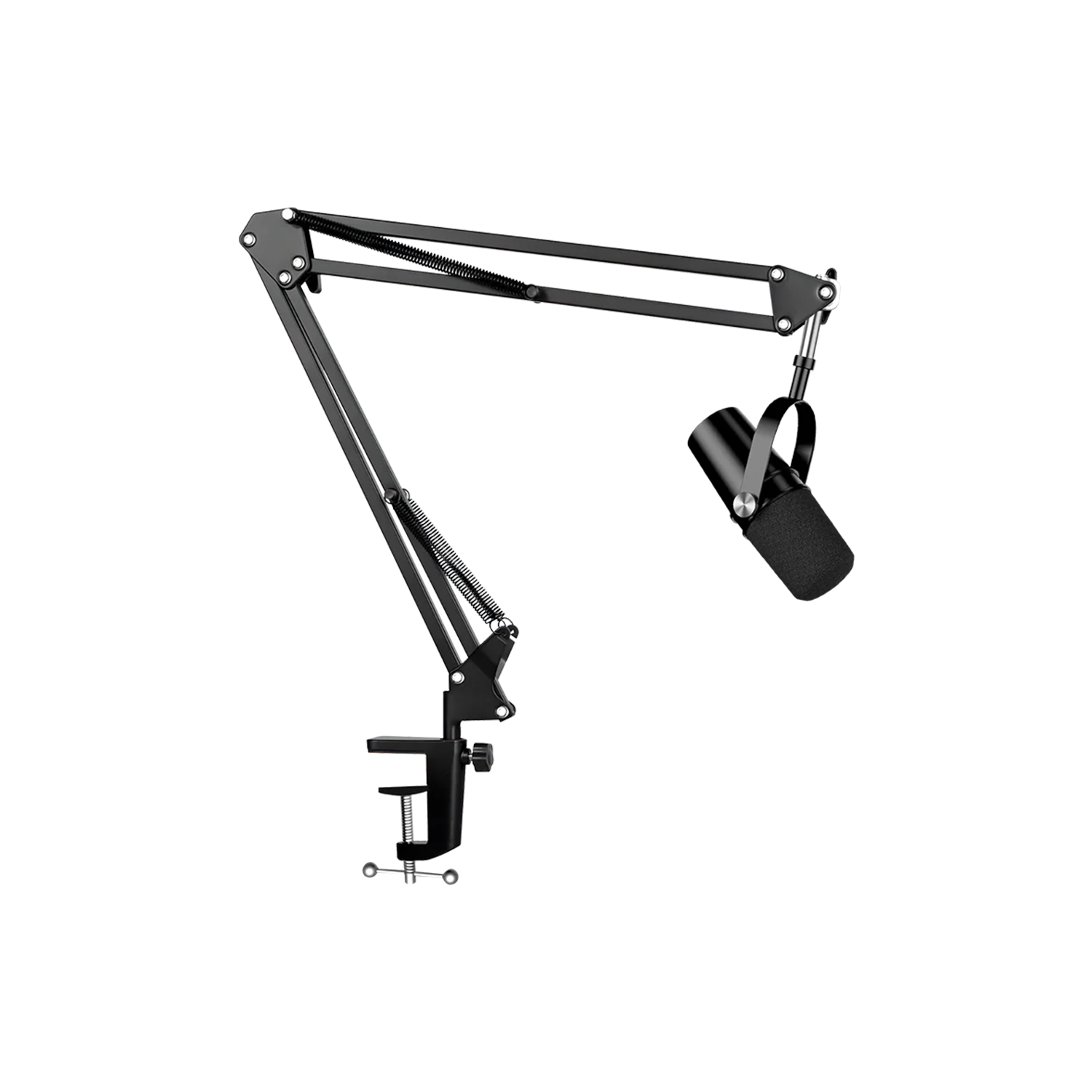 Twisted Minds APEX Series Microphone Arm ( ARM ONLY ) - TM-AP89-I - 180° Adjustable Design, Dual Adjustable Arms, Up to 1kg Black - حامل مايك Twisted Minds APEX Series Microphone Arm ( ARM ONLY ) - TM-AP89-I - 180° Adjustable Design, Dual Adjustable Arms, Up to 1kg Black - حامل مايك