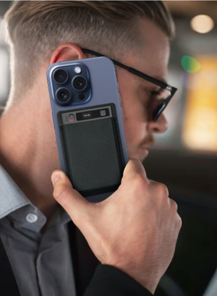 Mobvoi TicNote AI Voice Recorder Dual Mic Noise Cancellation, 64GB Storage, 22-Hour Battery Life, Grey - مسجل صوت وملاحضات