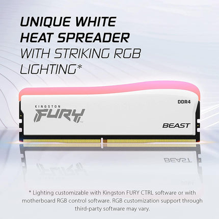 Kingston Fury Beast RGB Special Edition 32GB (2x16GB) 3600MT/s Kit of 2 - الذاكرة العشوائية - PC BUILDER QATAR - Best PC Gaming Store in Qatar 