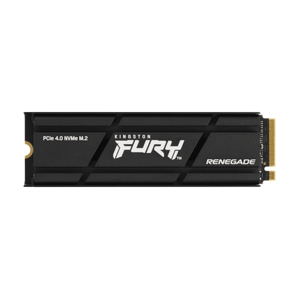 Kingston Fury Renegade 1TB PCIe Gen 4.0 NVMe M.2 Internal Gaming SSD with Heat Sink | PS5 Ready | Up to 7300MB/s - وحدة تخزين السوني 5 - PC BUILDER QATAR - Best PC Gaming Store in Qatar 