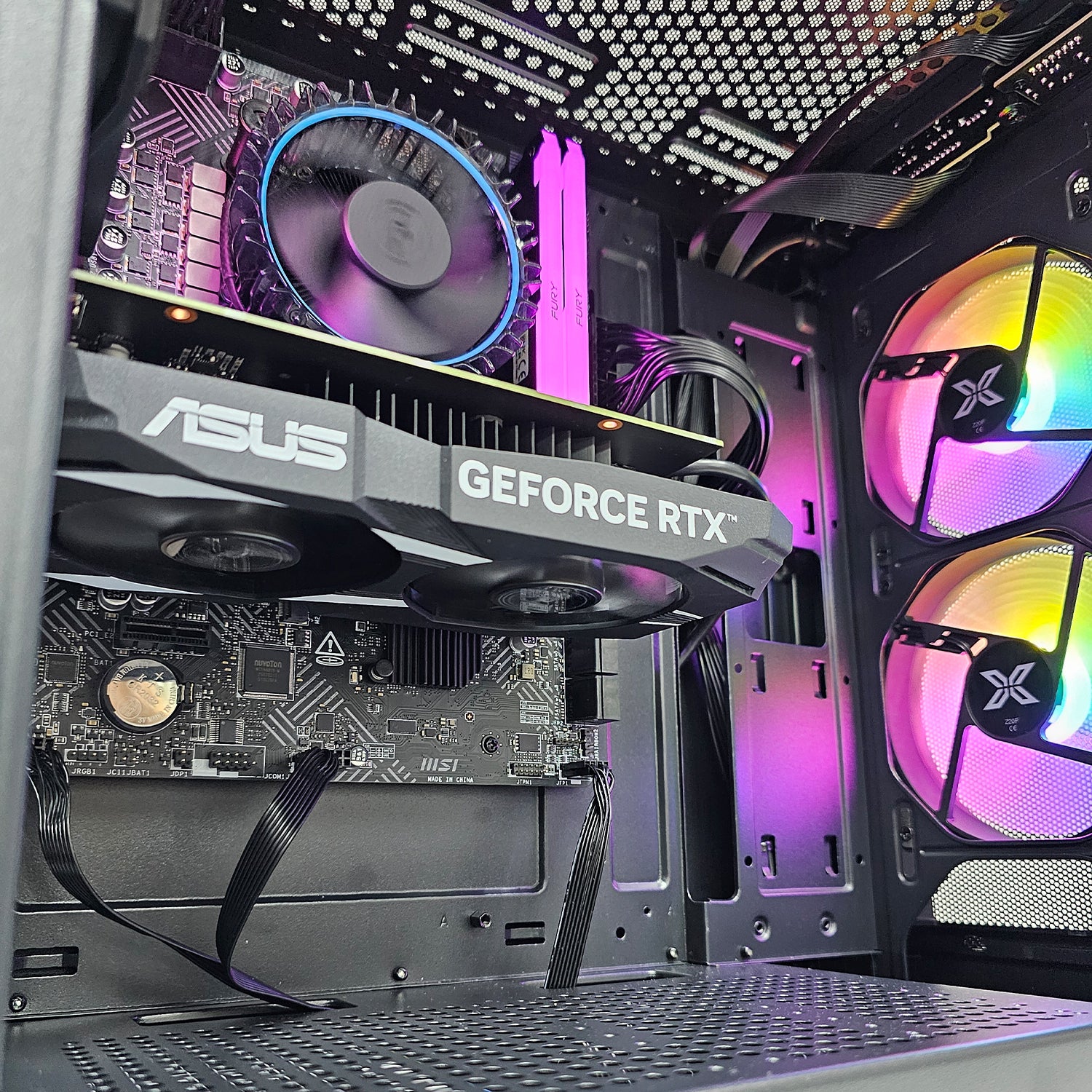 MID GAMING PC 203 - ASUS RTX 3050 OC Edition 6GB - Intel Core i5-12400F - RAM 16GB - بي سي ألعاب متوسط