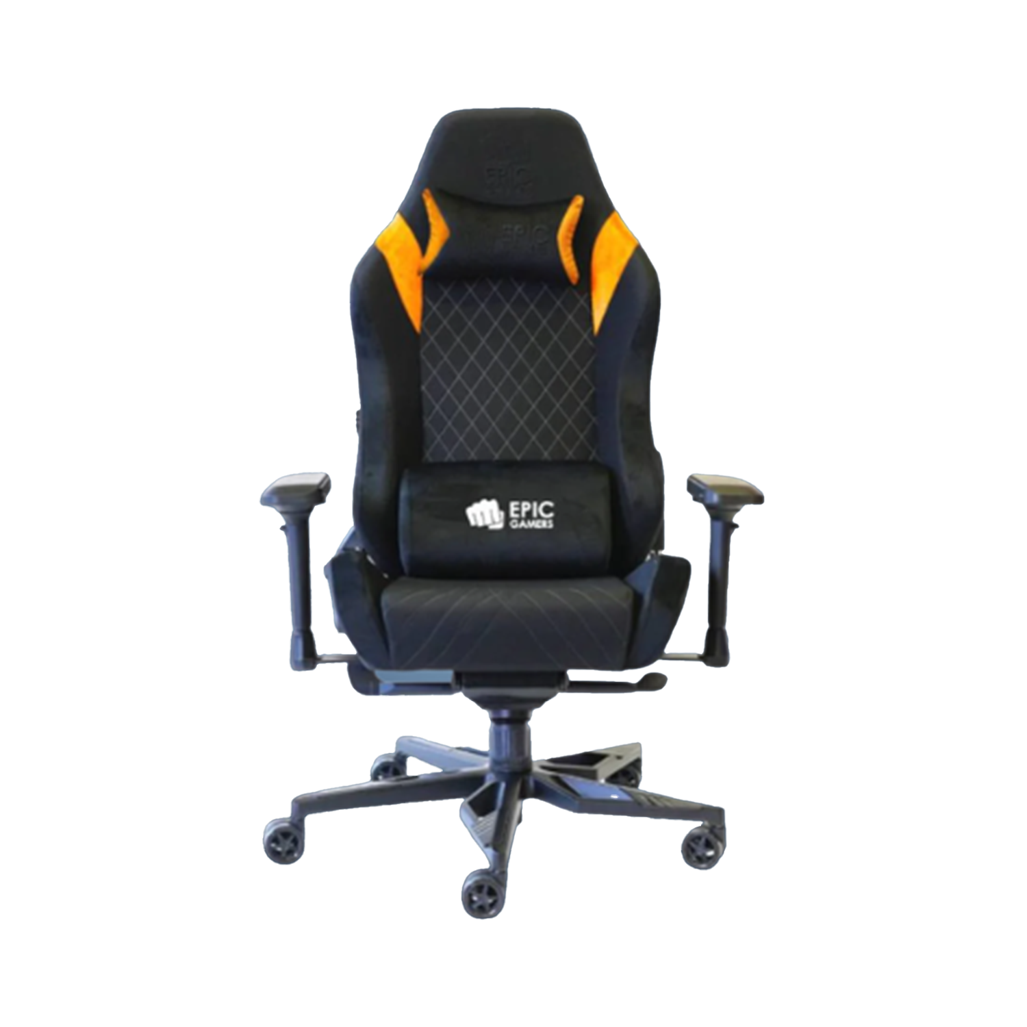 Epic Gamers Flex Gaming Chair ZN-01 – Orange/Black - كرسي قيمنق مريح
