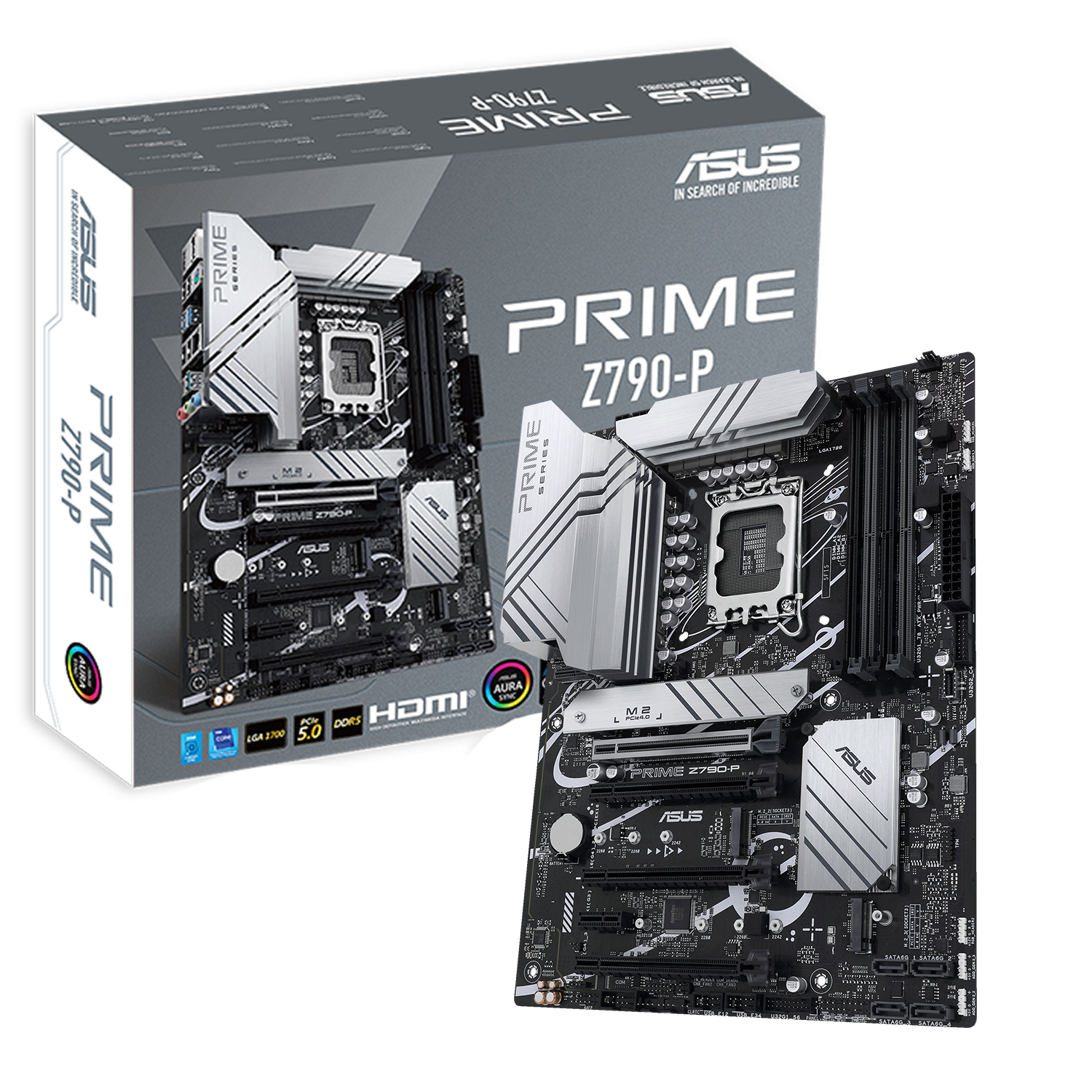 ASUS Prime Z790-P LGA 1700 ATX Gaming  Motherboard DDR5 - لوحة الأم