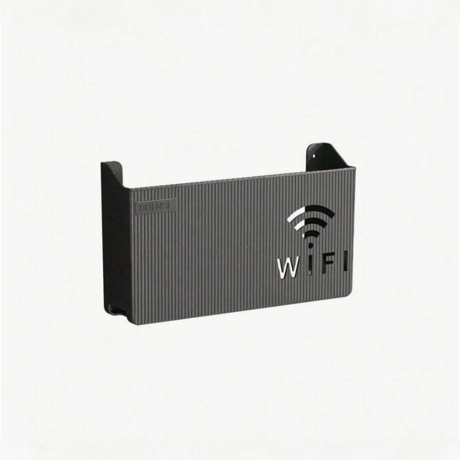 Wall Mounted Router Storage Box for Home Office Router Holder Sturdy PP Build Shelf for Routers Fixed - رف تخزين الراوتر Wall Mounted Router Storage Box for Home Office Router Holder Sturdy PP Build Shelf for Routers Fixed - رف تخزين الراوتر