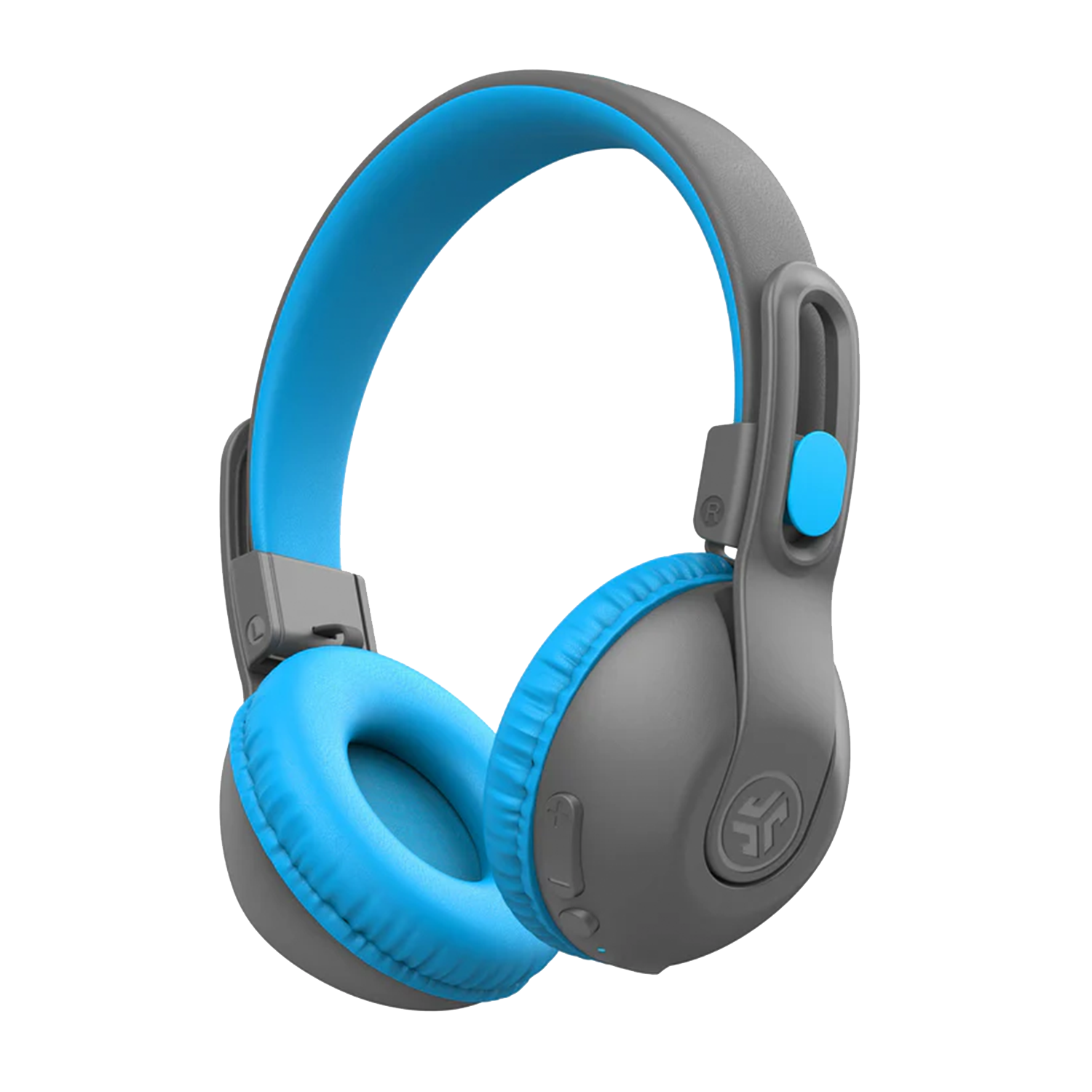 JLab JBuddies Studio 2 WIRELESS + WIRED KIDS HEADPHONES, Blue - سماعات لا سلكية للأطفال