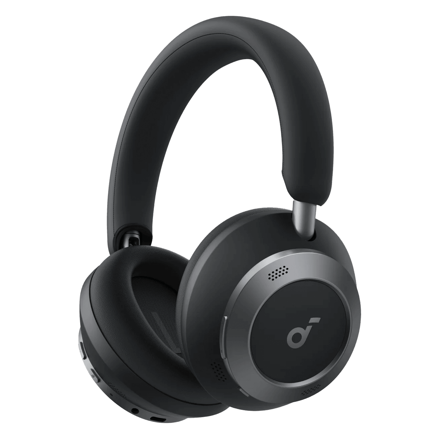 ANKER Soundcore Space One Pro, 6 Mics, 60H Lossless Audio, Ultra-Fast Charging Foldable, Over-Ear Headphones Black - سماعات بلوتوث أحترافيه سوداء ANKER Soundcore Space One Pro, 6 Mics, 60H Lossless Audio, Ultra-Fast Charging Foldable, Over-Ear Headphones Black - سماعات بلوتوث أحترافيه سوداء