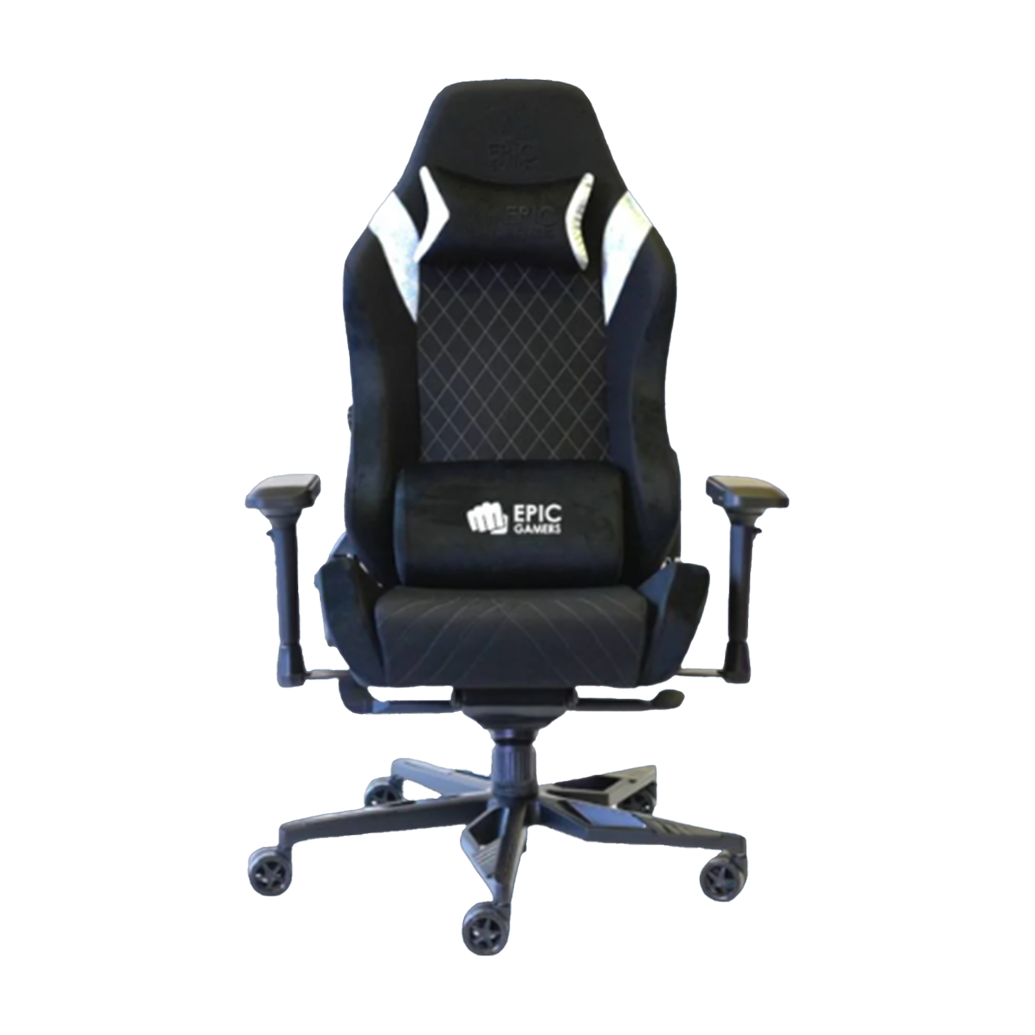 Epic Gamers Flex Gaming Chair ZN-01 – White/Black - كرسي قيمنق مريح