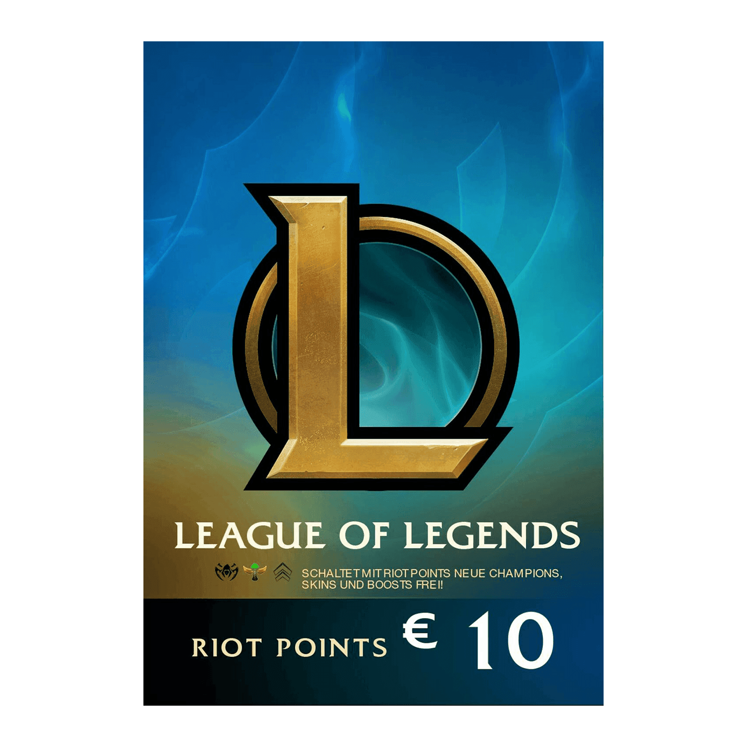 League Of Legends EU 10€ - بطاقة شحن League Of Legends EU 10€ - بطاقة شحن