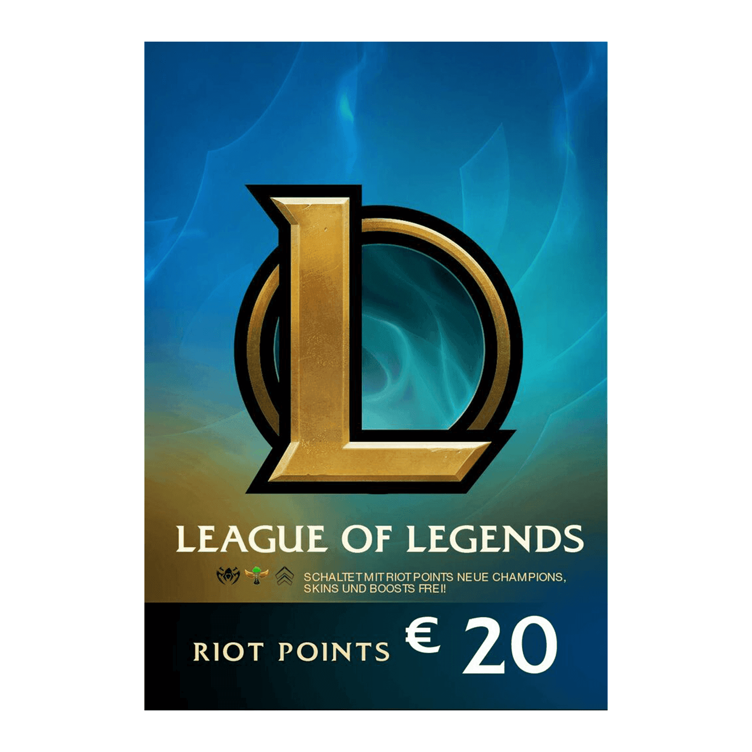League Of Legends EU 20€ - بطاقة شحن League Of Legends EU 20€ - بطاقة شحن