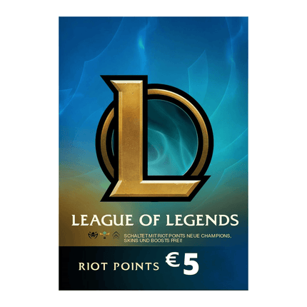 League Of Legends EU 5€ - بطاقة شحن - PC BUILDER QATAR - Best PC Gaming Store in Qatar 