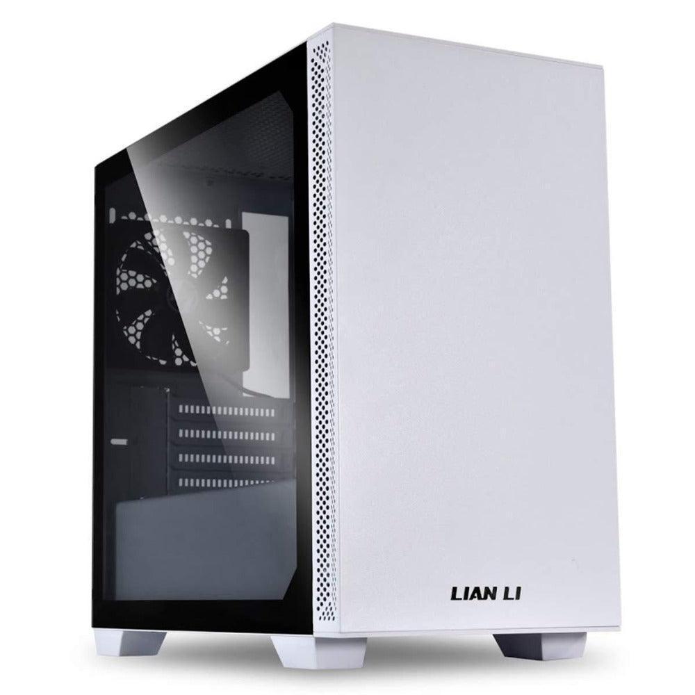 Lian Li Lancool 205 Tempered Glass ATX Mid Tower Case - White - كيس Lian Li Lancool 205 Tempered Glass ATX Mid Tower Case - White - كيس