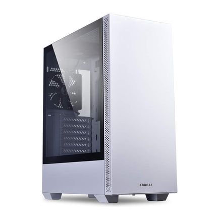 Lian Li Lancool 205 Tempered Glass ATX Mid Tower Case - White - صندوق - PC BUILDER QATAR - Best PC Gaming Store in Qatar 