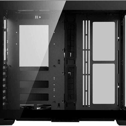 Lian Li Mini Dynamic 011 Tempered Glass Case - Black - صندوق - PC BUILDER QATAR - Best PC Gaming Store in Qatar 