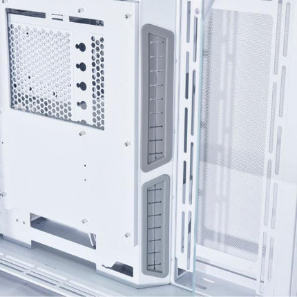 Lian Li O11 Vision Three sided tempered glass panels Dual chamber ATX Mid Tower - White - كيس - PC BUILDER QATAR - Best PC Gaming Store in Qatar 