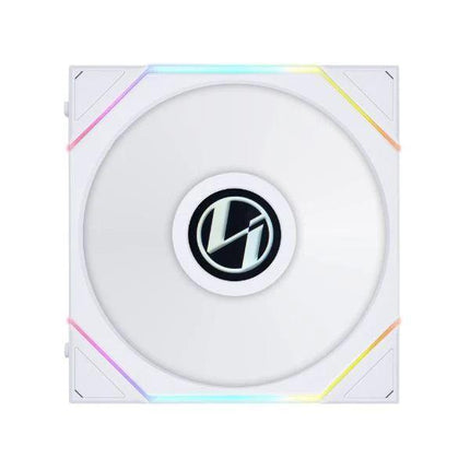 Lian Li UNI FAN TL 120 1.6" LCD Screen 120mm fans - White - مروحة تبريد - PC BUILDER QATAR - Best PC Gaming Store in Qatar 