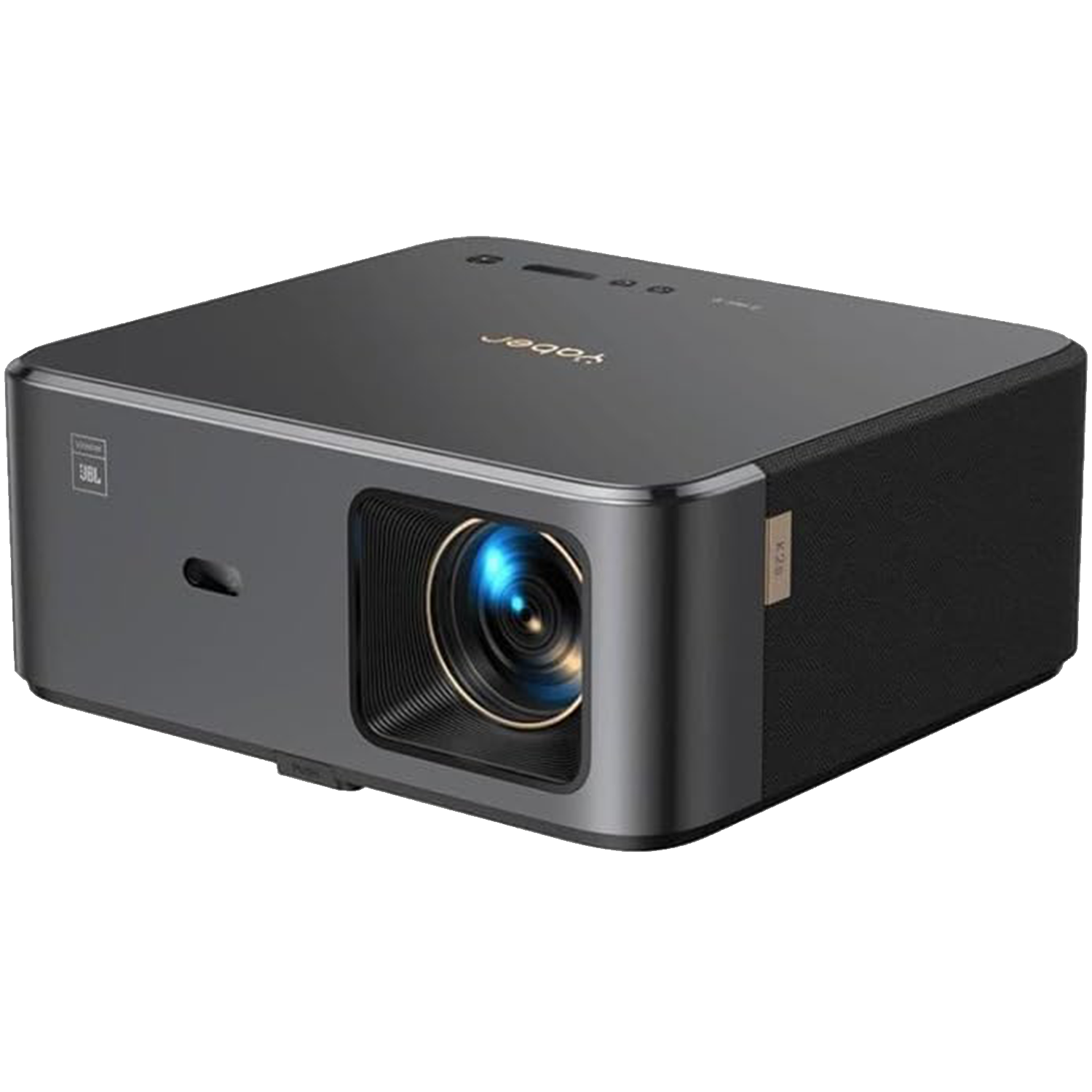 YABER K2s Projector, 1080P, Wi-Fi, Bluetooth Sound by JBL - Black - جهاز عرض