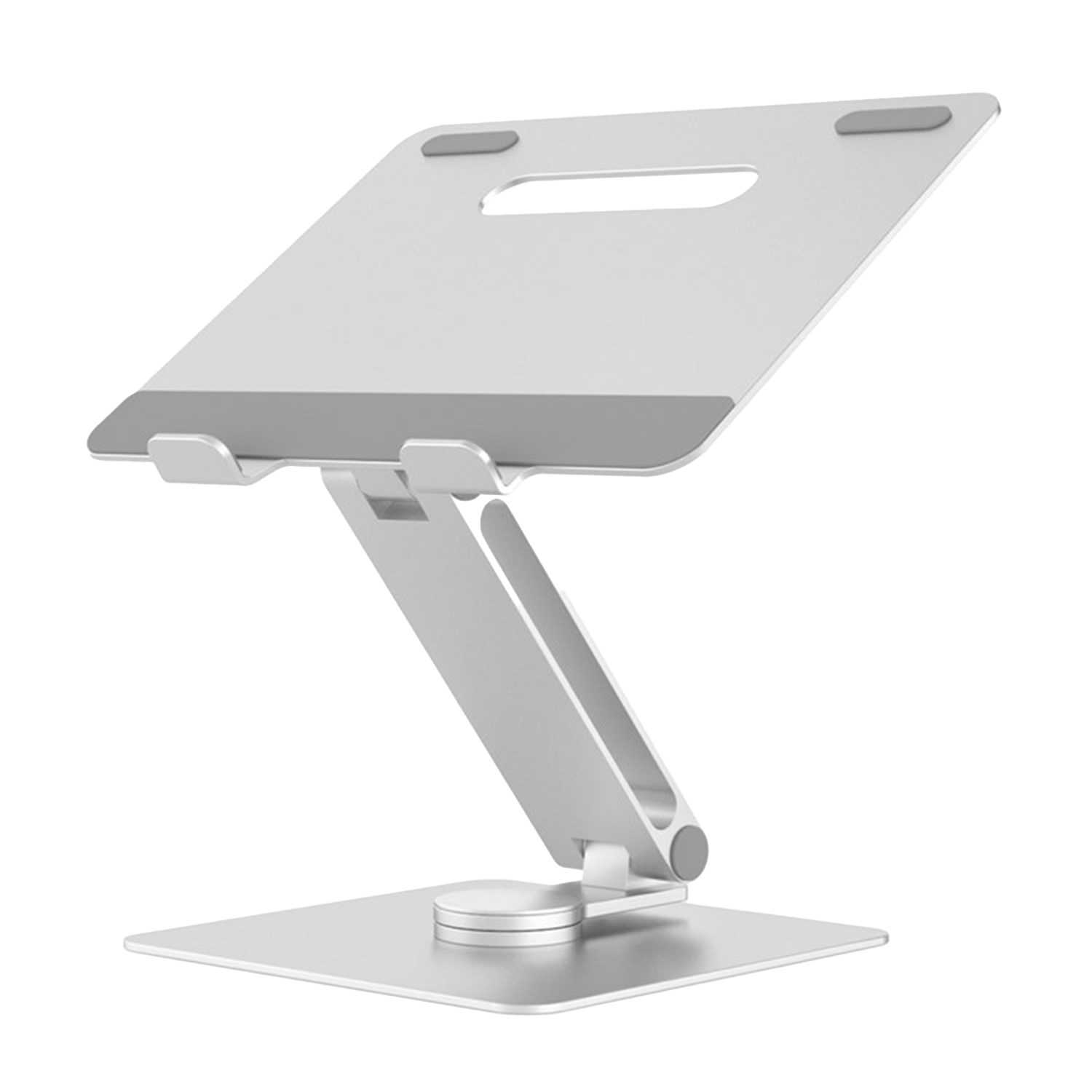UPERGO AP-2VS Aluminum Height Adjustable Laptop Stand Silver - حامل لابتوب UPERGO AP-2VS Aluminum Height Adjustable Laptop Stand Silver - حامل لابتوب
