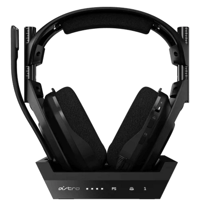 Logitech ASTRO A 50 HEADSET WIRELESS BASE STATION FOR PC / PS5/PS4 /MAC - Black - سماعة - PC BUILDER QATAR - Best PC Gaming Store in Qatar 