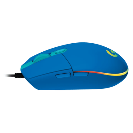 Logitech G203 LIGHTSYNC RGB 6 Button Gaming Mouse - BLUE - موس - PC BUILDER QATAR - Best PC Gaming Store in Qatar 