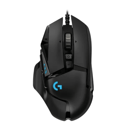 Logitech G502 HERO Wired Gaming Mouse - Black - موس