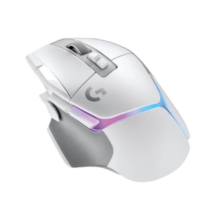 Logitech G502 X Plus Wireless RGB Gaming Mouse - White - موس