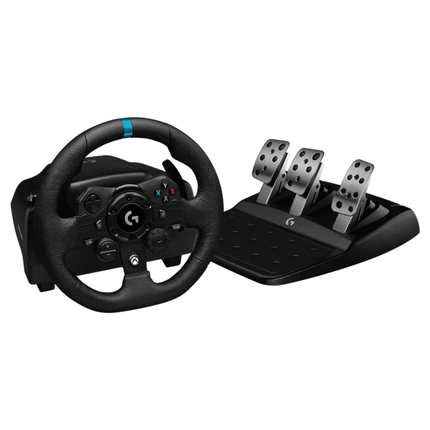 Logitech G923 Driving Force Racing Wheel PS5, PS4, XBOX and PC - عجلة قيادة - PC BUILDER QATAR - Best PC Gaming Store in Qatar 