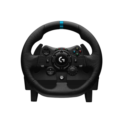 Logitech G923 Driving Force Racing Wheel PS5, PS4, XBOX and PC - عجلة قيادة - PC BUILDER QATAR - Best PC Gaming Store in Qatar 