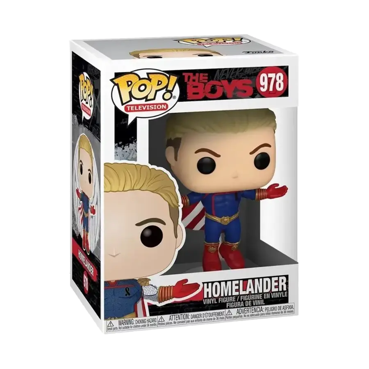 Funko Pop! Tv: The Boys - Homelander Levitating - #978 - مجسمات أفلام