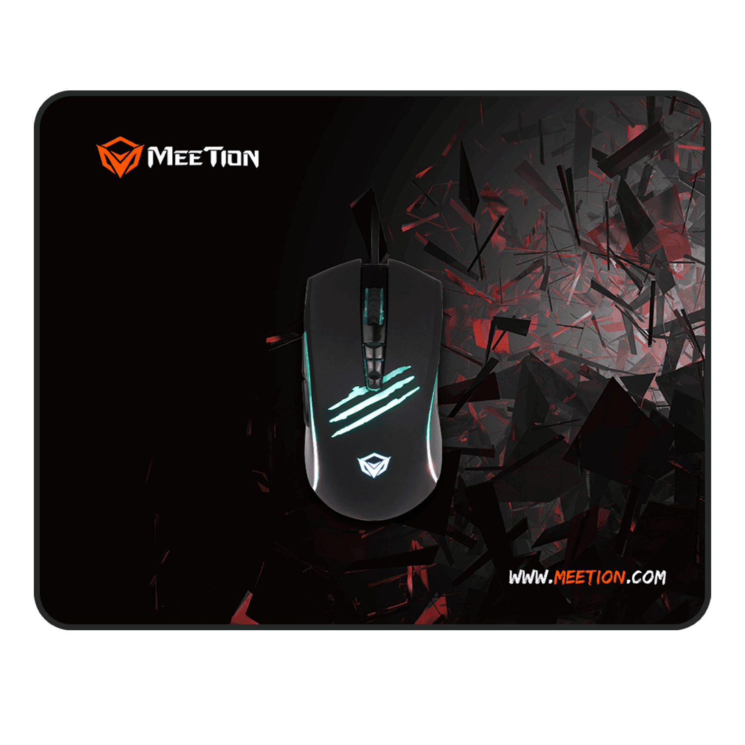 MeeTion Gaming Mouse + Mousepad C011 Combo - ماوس و حصيرة الماوس MeeTion Gaming Mouse + Mousepad C011 Combo - ماوس و حصيرة الماوس