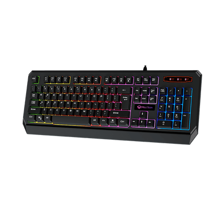 MeeTion K9320 Waterproof Backlit Gaming English / Arabic Keyboard - كيبورد مع احرف عربيه