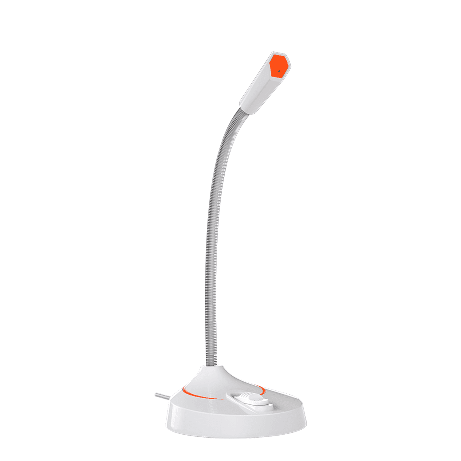 MeeTion MC12 Wired Conference Room Gooseneck Microphone- White - ميكروفون MeeTion MC12 Wired Conference Room Gooseneck Microphone- White - ميكروفون