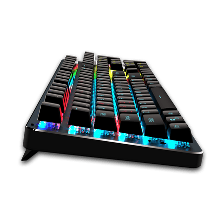 MeeTion MK007 Mechanical English  Arabic Keyboard - كيبورد ميكانيكي مع احرف عربيه