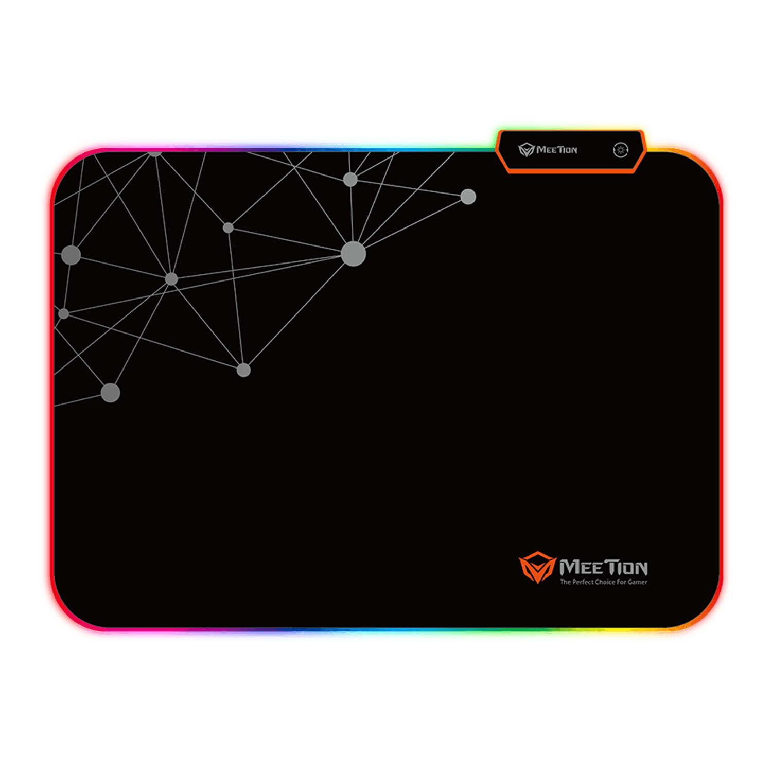 MeeTion PD120 Rubber Led RGB Gaming Mouse Pad - حصيرة الماوس MeeTion PD120 Rubber Led RGB Gaming Mouse Pad - حصيرة الماوس