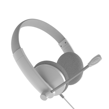 MeeTion Telephony Headset 3.5 jack - White - سماعة⁩
