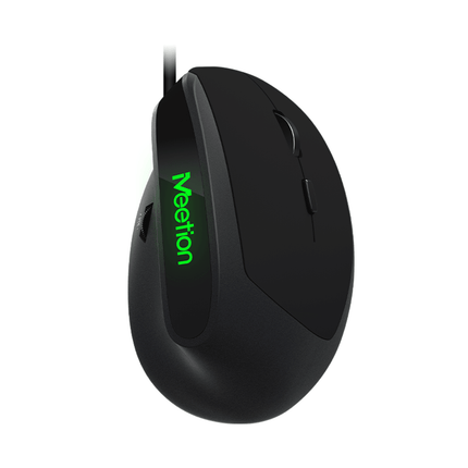 MeeTion Wired Ergonomic Vertical Mouse M390 - فأرة⁩