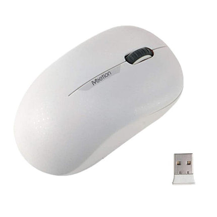 MeeTion Wireless Mouse White - فأرة⁩