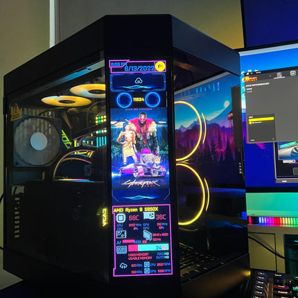 mini monitor 12.6" LCD Screen - شاشة - PC BUILDER QATAR - Best PC Gaming Store in Qatar 