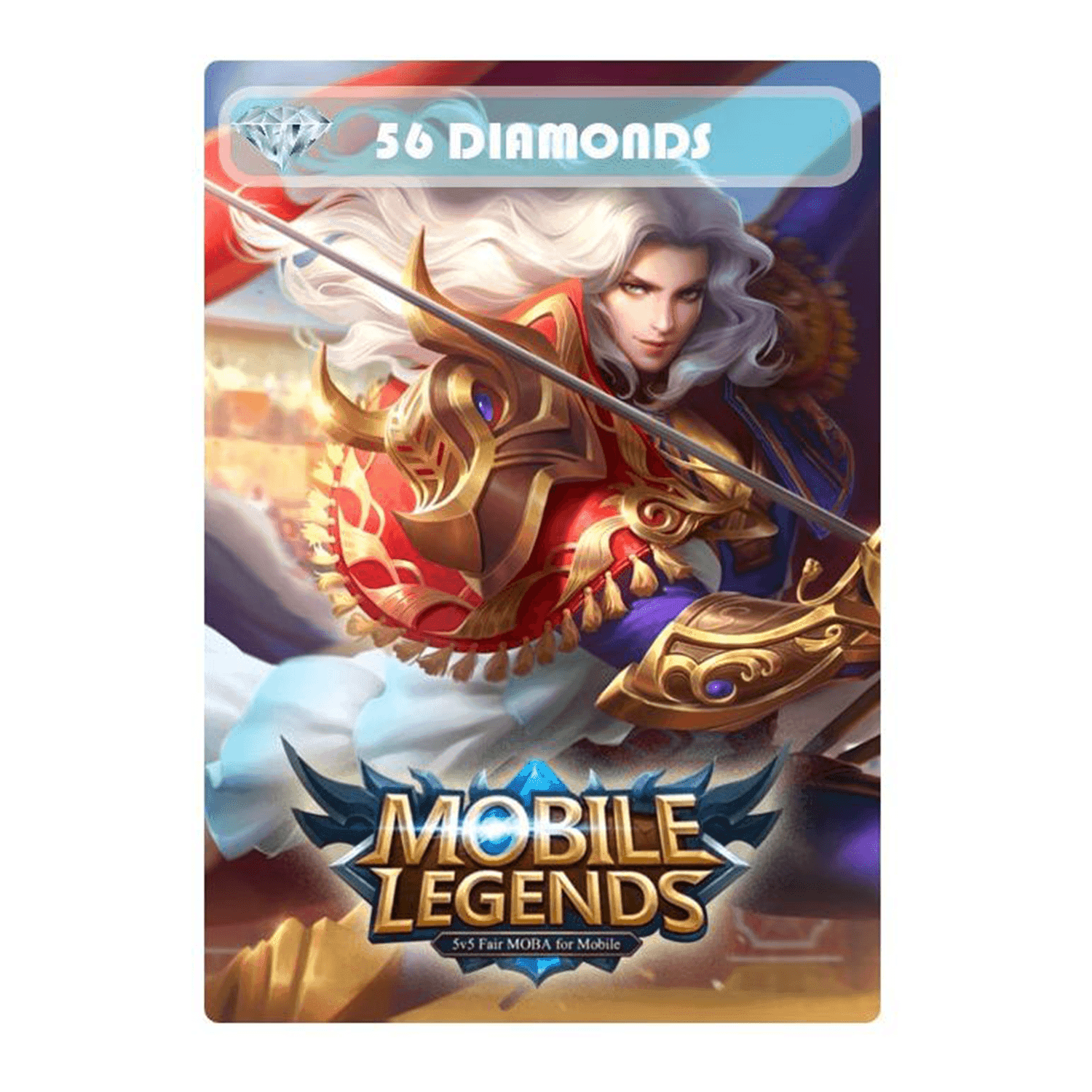 Mobile Legends 56 Diamonds - بطاقة شحن Mobile Legends 56 Diamonds - بطاقة شحن