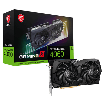 MSI GeForce RTX 4060 Gaming X 8G GDDR6 Graphics Card - كرت شاشة - PC BUILDER QATAR - Best PC Gaming Store in Qatar 