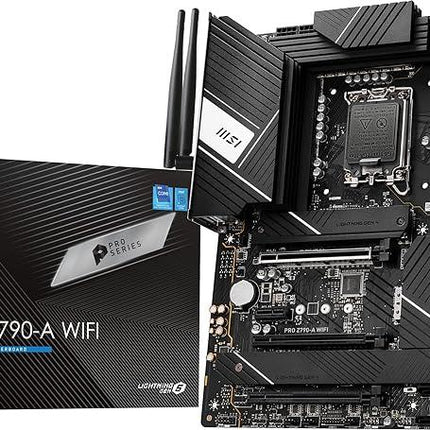MSI Pro Z790-A Gaming WIFI DDR5 LGA1700 Intel ATX Gaming Motherboard - اللوحة الأم - PC BUILDER QATAR - Best PC Gaming Store in Qatar 