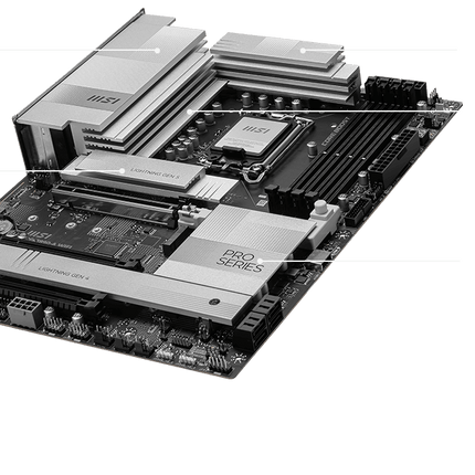 MSI PRO Z890-A WIFI DDR5 Motherboard - اللوحة الام