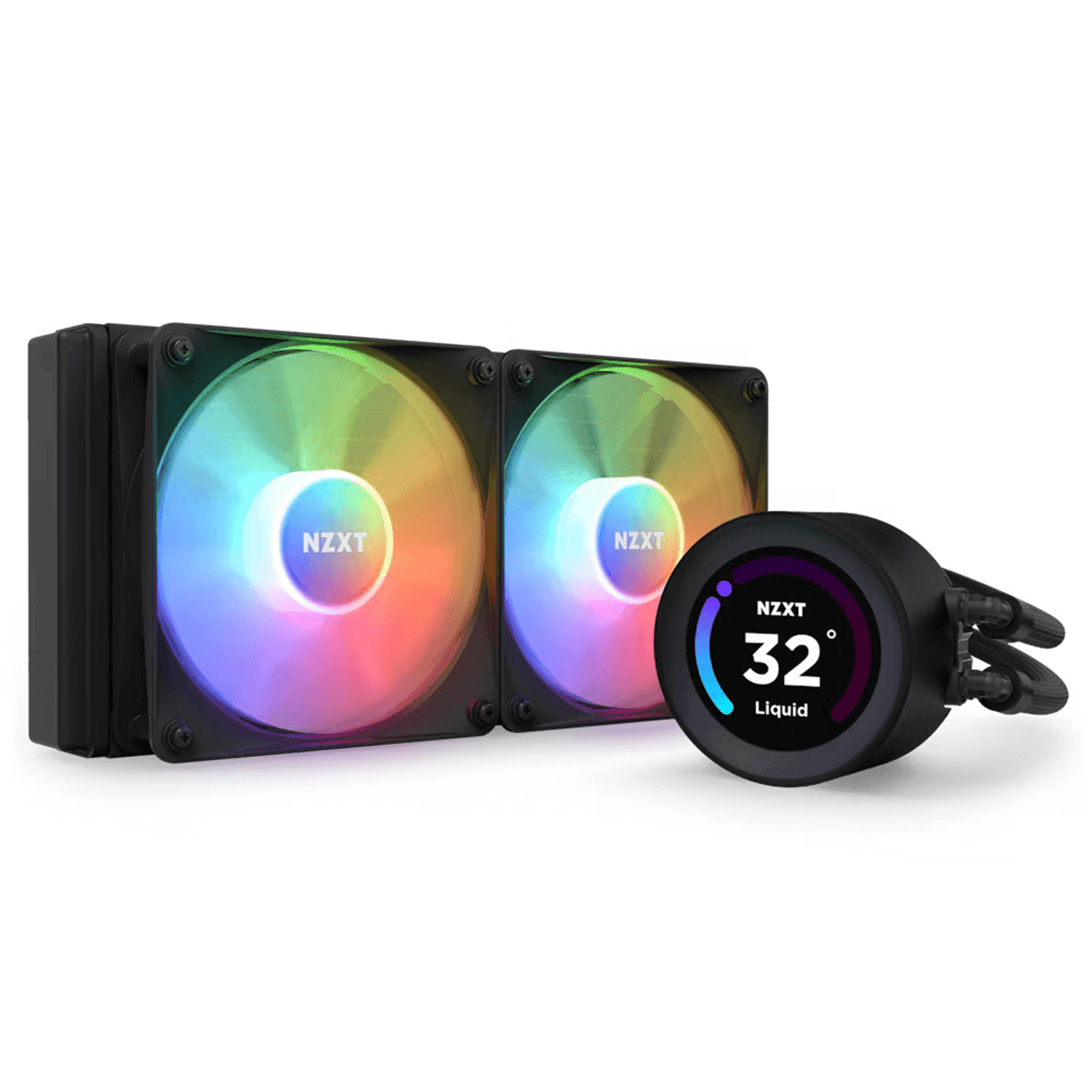 NXZT Kraken Elite 240mm RGB AIO Liquid Cooler - Black - مبرد مائي NXZT Kraken Elite 240mm RGB AIO Liquid Cooler - Black - مبرد مائي