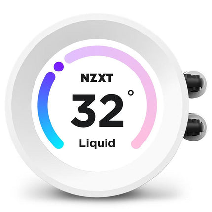 NXZT Kraken Elite 240mm RGB AIO Liquid Cooler - White - مبرد مائي