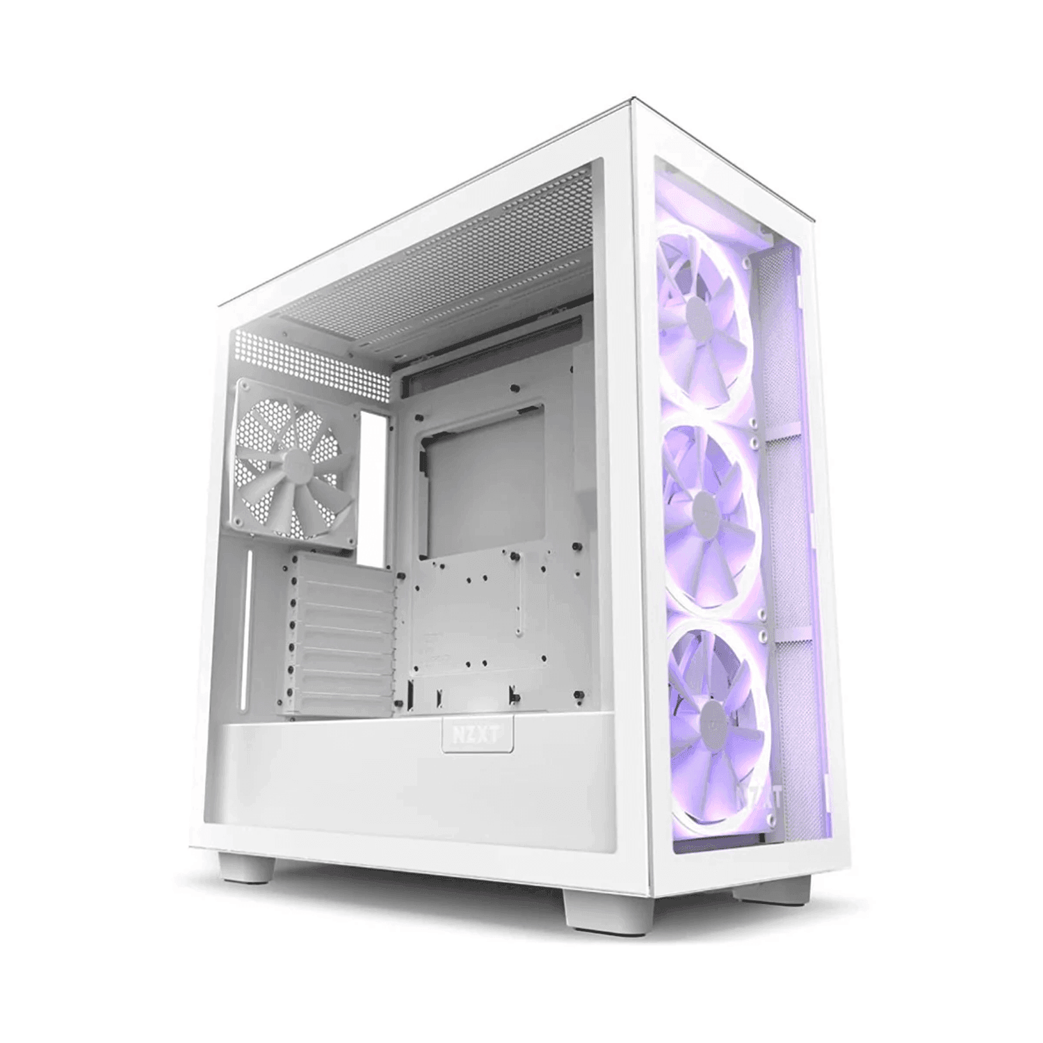 NZXT H7 Elite ATX Mid Tower Case - White - كيس NZXT H7 Elite ATX Mid Tower Case - White - كيس